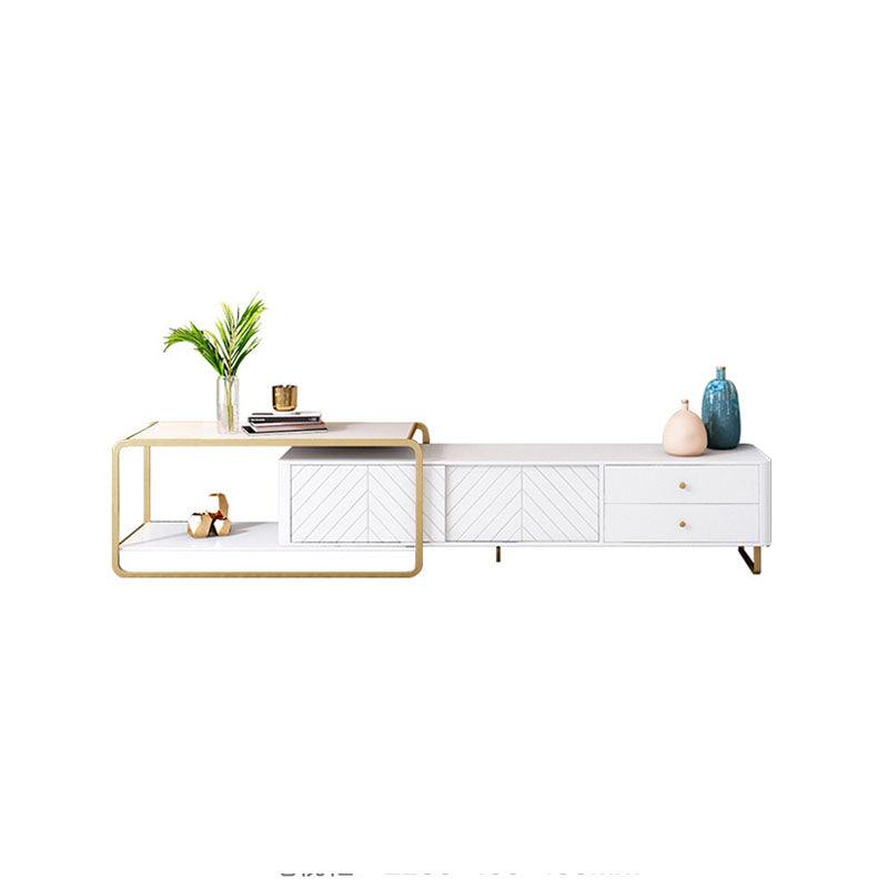 Adelaide TV Stand, White - Miola
