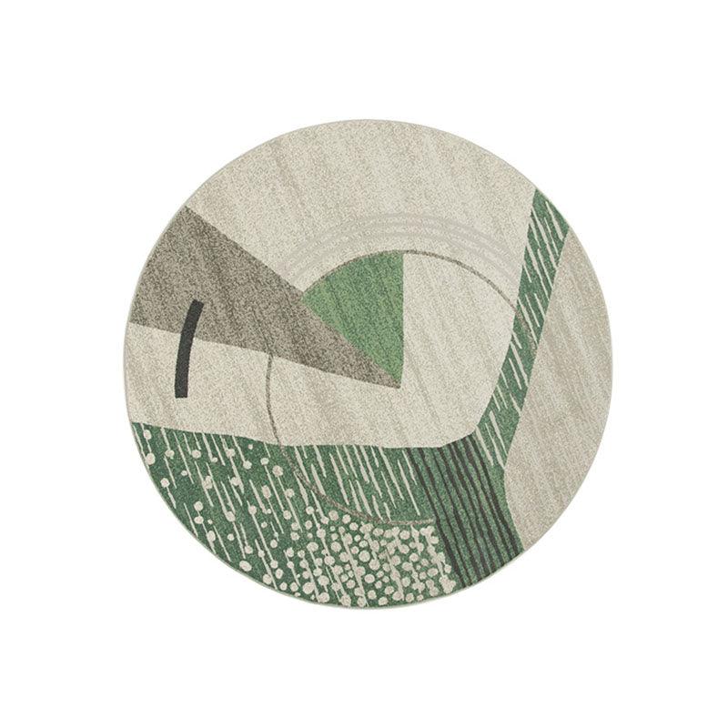 Vaserely Round Wool Rug, Various Shapes Available - Miola
