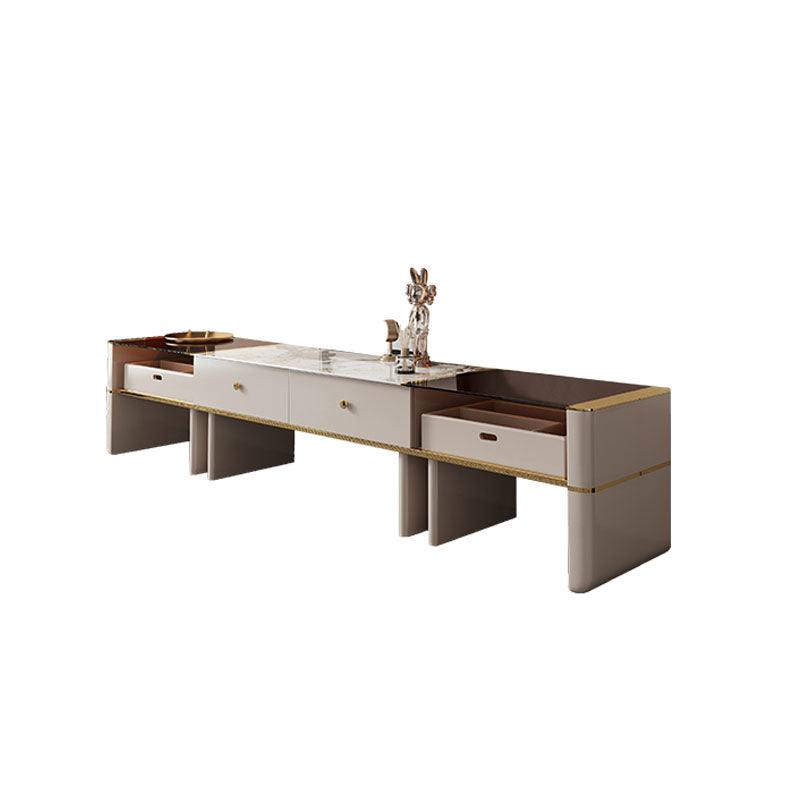 Coz Regid Square Coffee Table With TV Stand - Miola