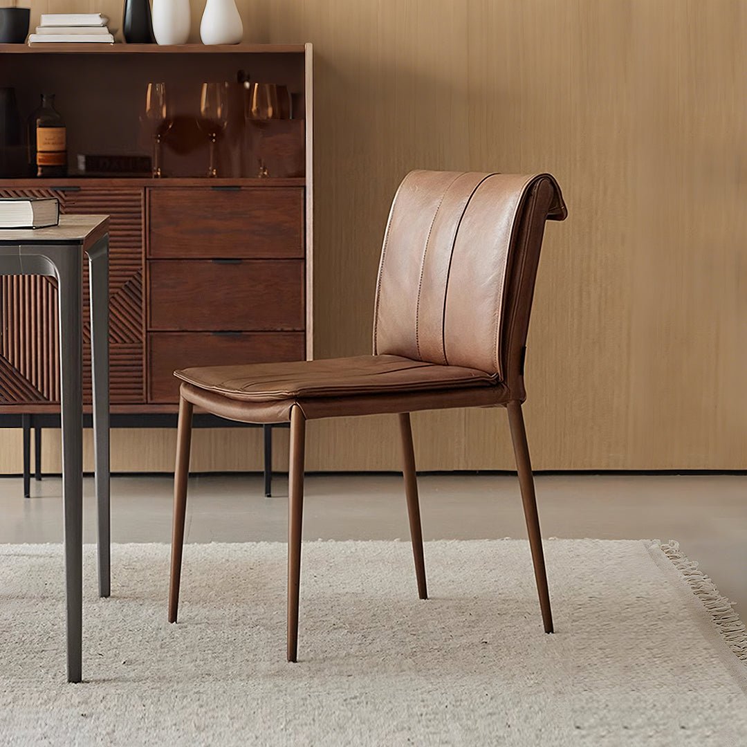 D'Amato Dining Chair, Leather - Miola