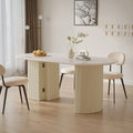 Pacheco Foldable Dining Table, Oval - Miola