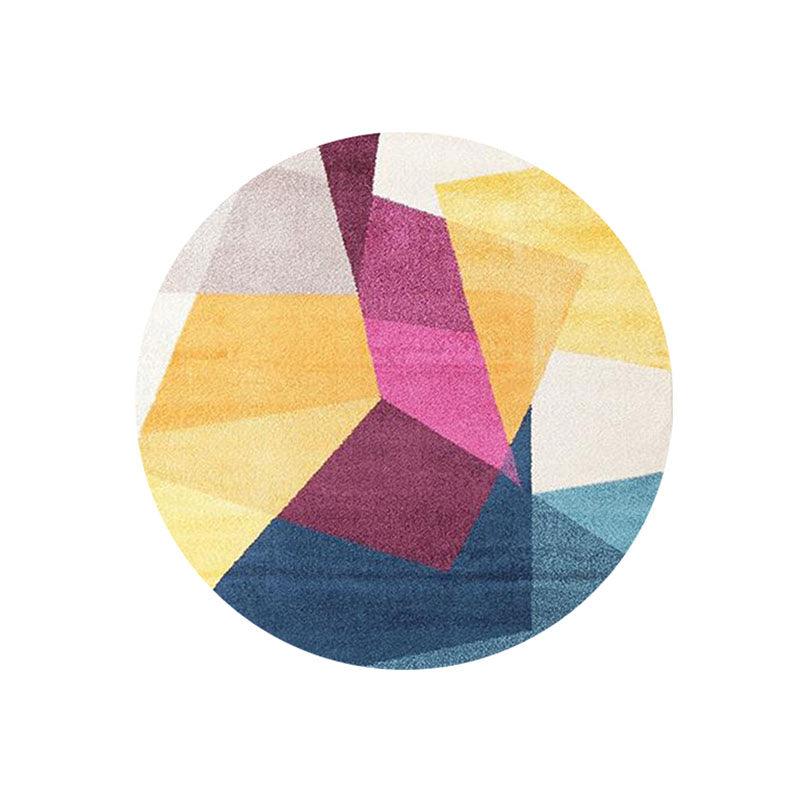 Halo Round Wool Rug, Various Shapes Available - Miola