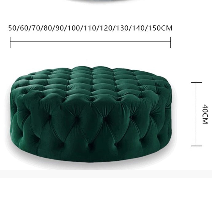 Napoleon Pouffe, Velvet - Miola