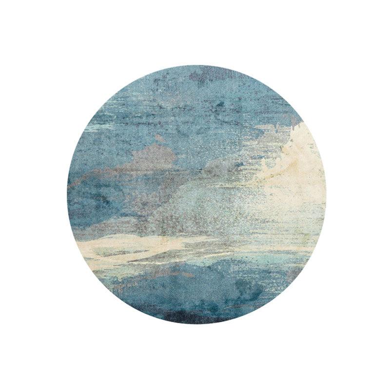 Halo Round Wool Rug, Various Shapes Available - Miola
