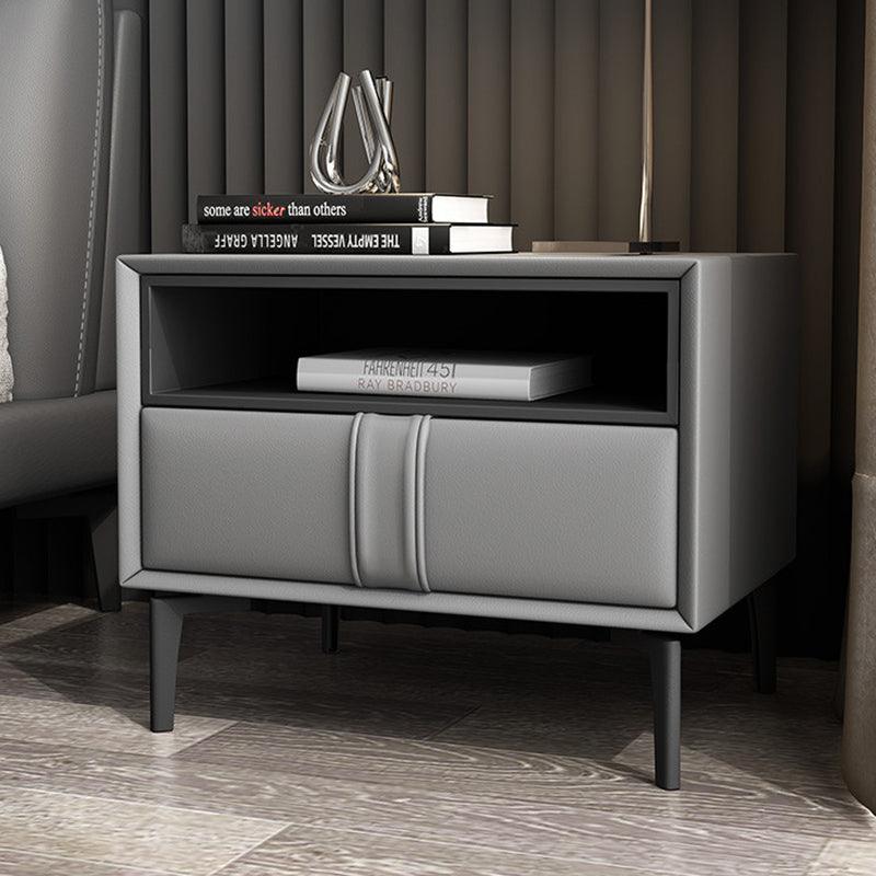 Mogensen Bedside Table, Grey - Miola