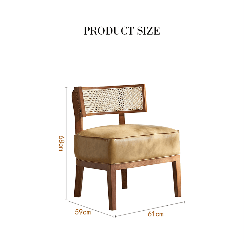 Alexa Rattan Lounge Chair, Armchair - Miola