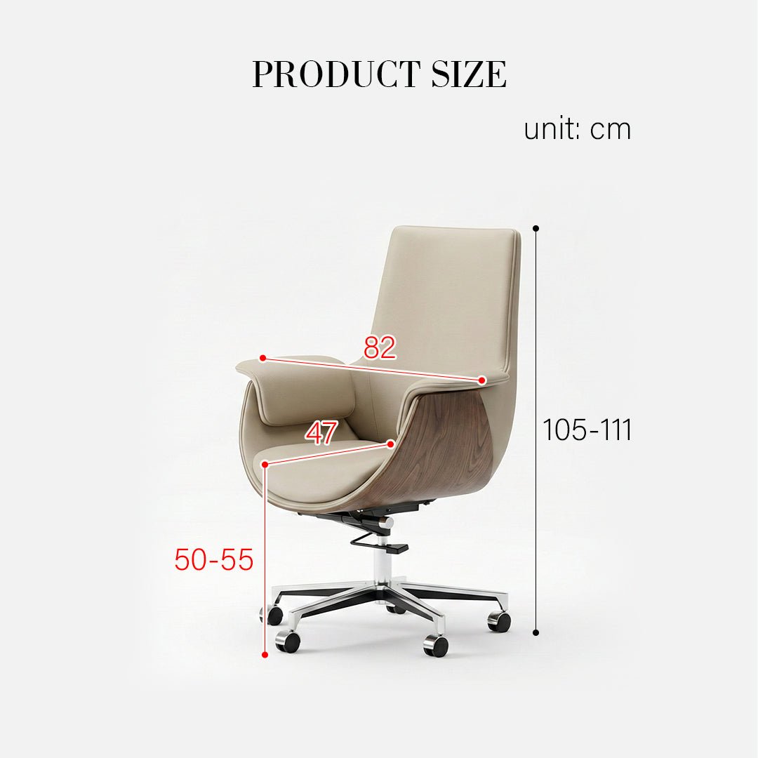Deon E43 Home Office Chair, Medium Size - Miola