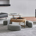 Josiah Round Lift - Top Coffee Table - Miola