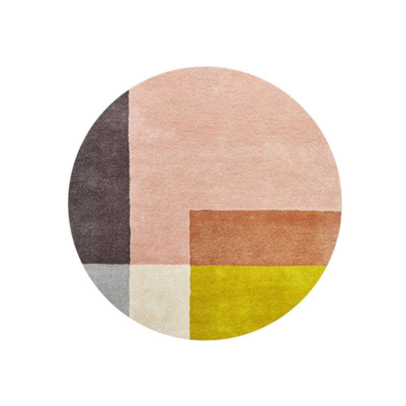 Halo Round Wool Rug, Various Shapes Available - Miola