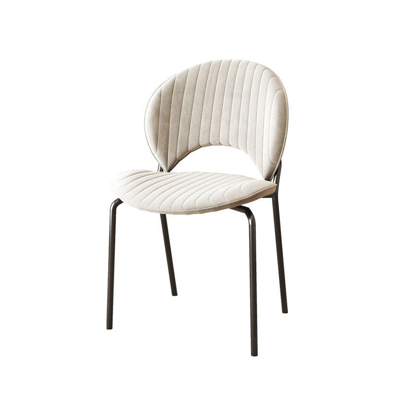 Jerome Shell Dining Chair, Velvet - Miola