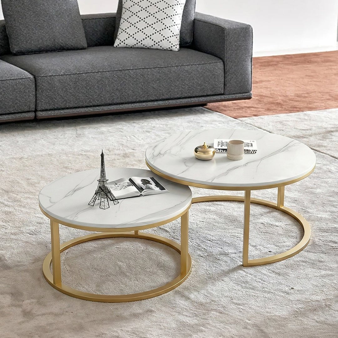 Leslie Nesting Coffee Table - Miola