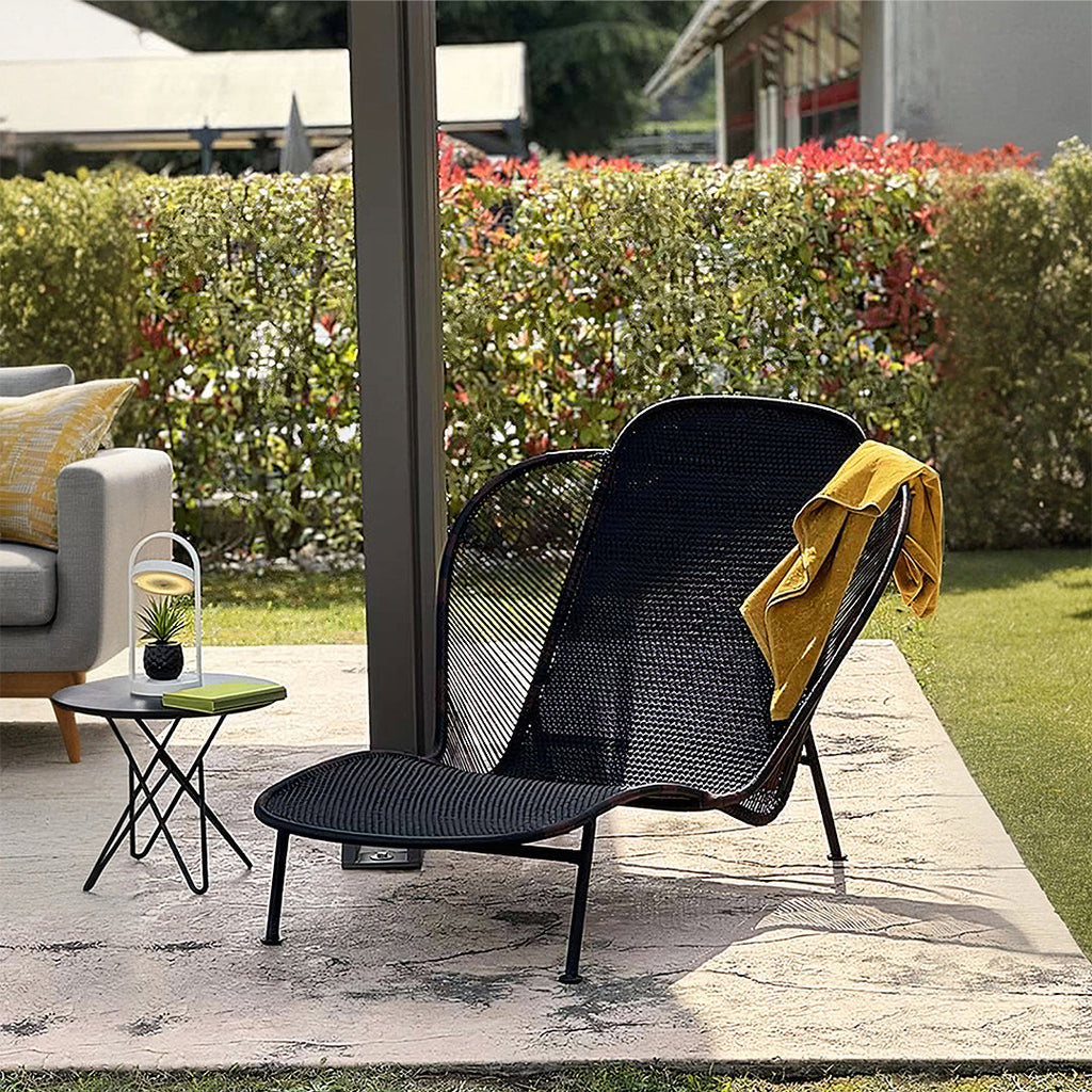 Kaczynski Metal Garden Chair, Outdoor Lounge Chair