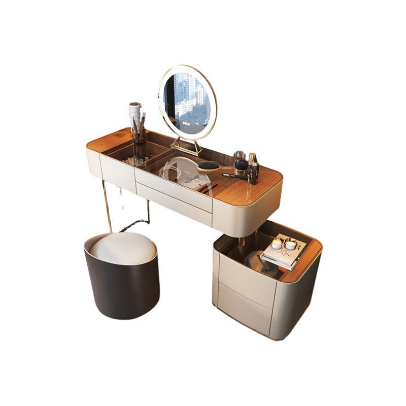 Vida Nevada Dressing Table with Mirror - Miola