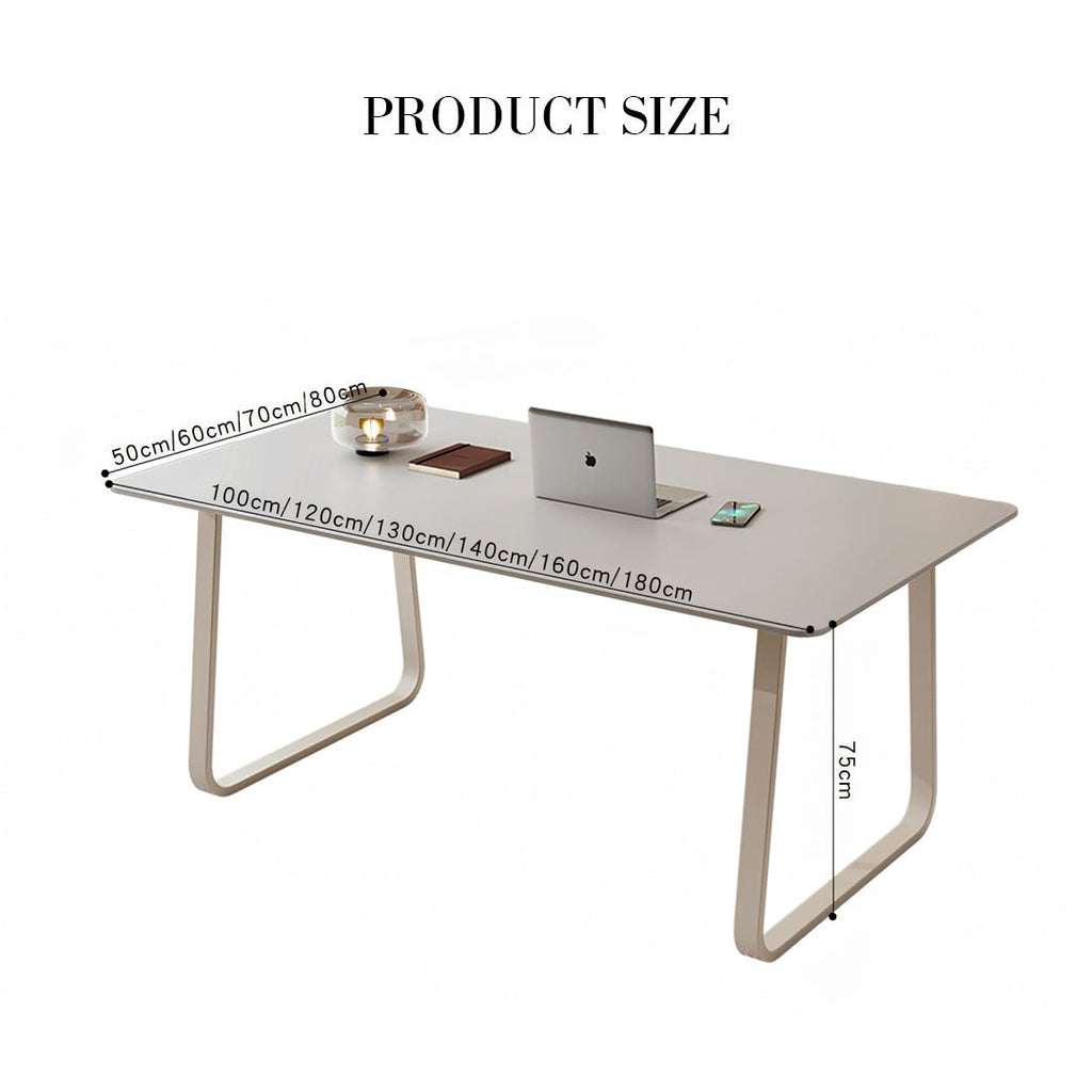 Kwame Office Desk With Office Chair, White - Miola