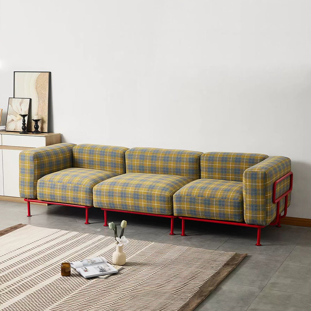 Velez Modular Sofa, Two Seater Sofa, Three Seater Sofa, Linen - Miola