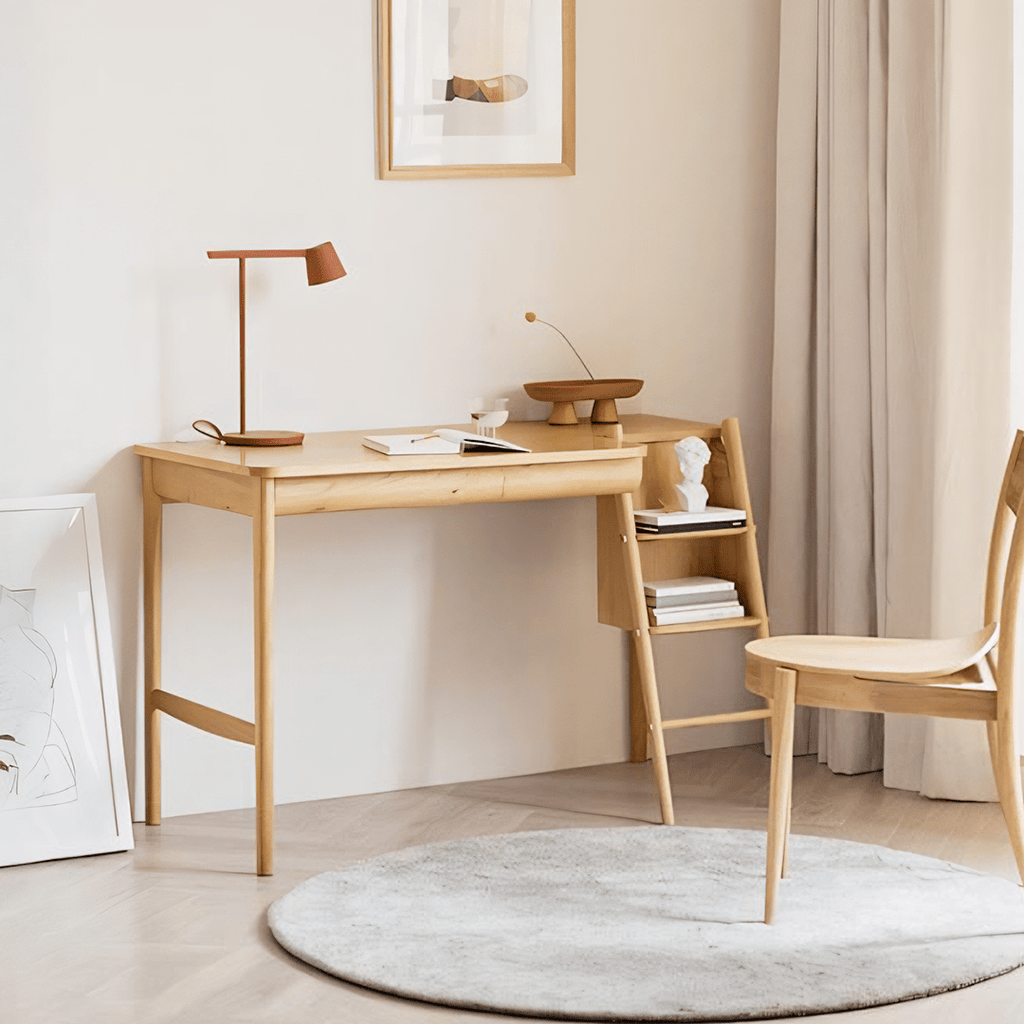 Sadie Office Desk, Ash - Miola