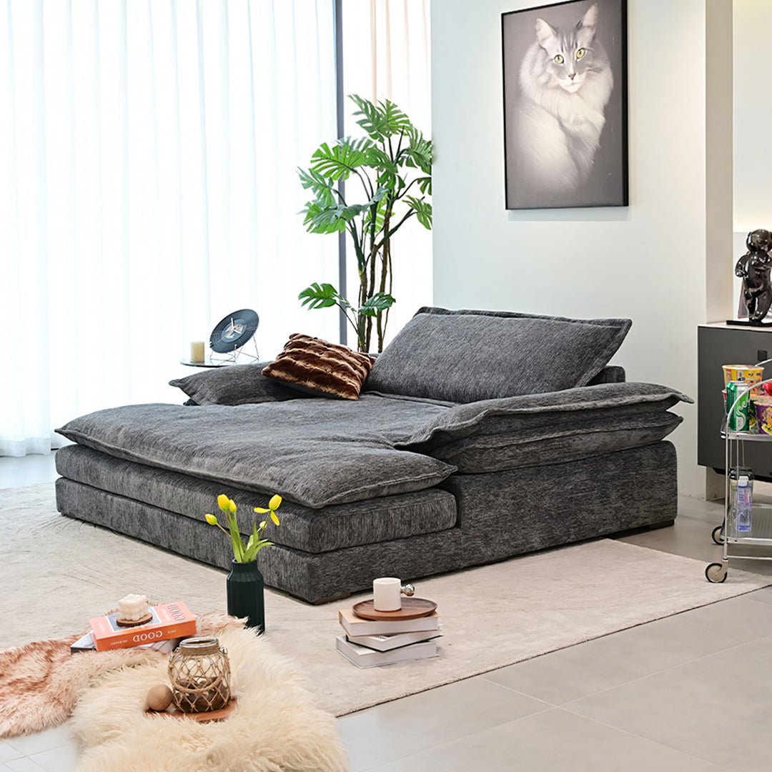 Dela Cruz Single Seater Sofa, Two Seater Sofa, Sofa Bed Chenille - Miola