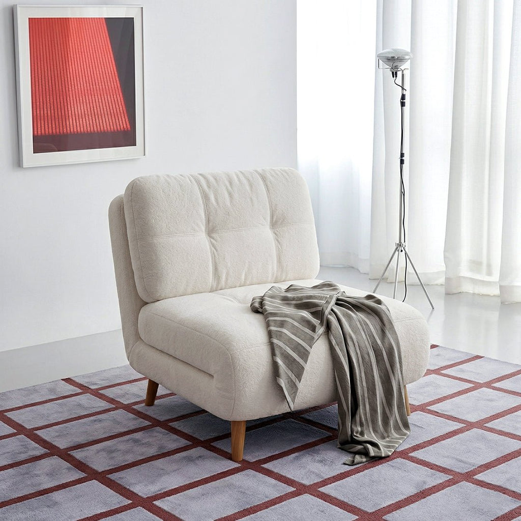 Evans Single Seater, Two Seater Sofa Bed, Velvet - Miola
