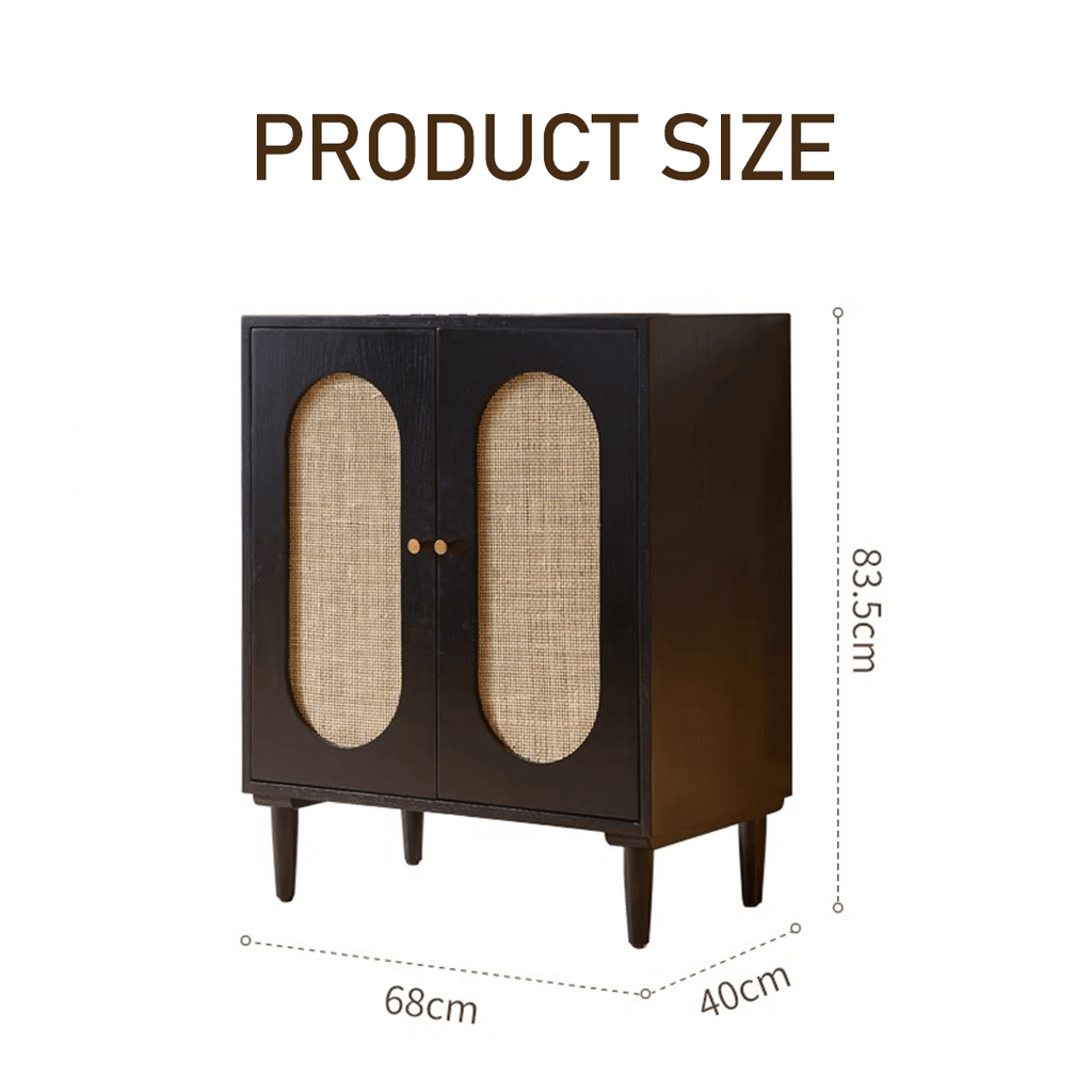 Beatrix Retro Rattan Sideboard - Miola