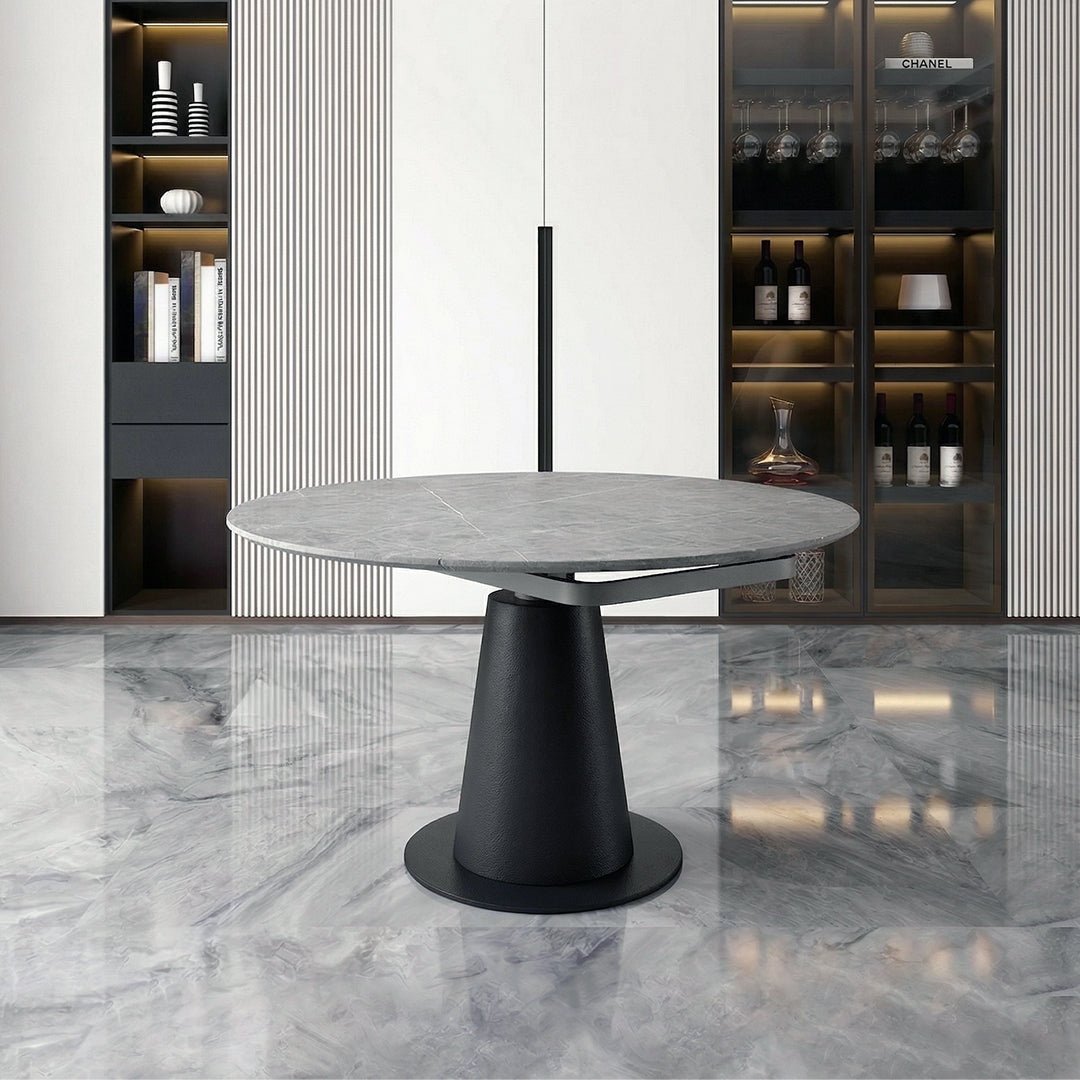 Lessie Extendable Dining Table, Sintered Stone - Miola