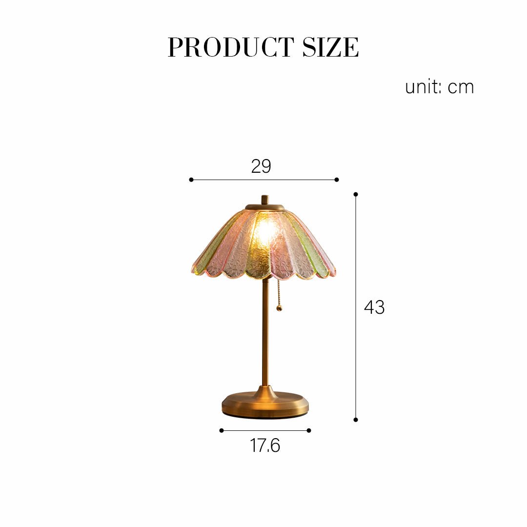 Sorensen Table Lamp, Glass Lamp - Miola