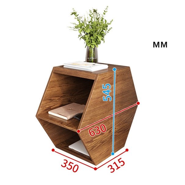 Citlali Coffee Table, Wood - Miola