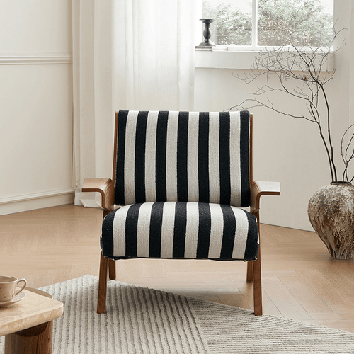 Alba Armchair Vintage, Armchair With Wood, Solid Wood - Miola