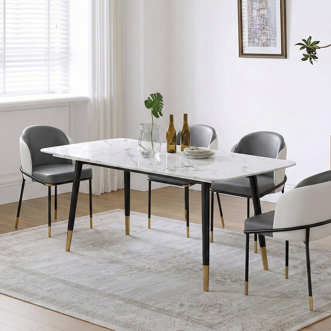 Malvern Dining Table, White - Miola