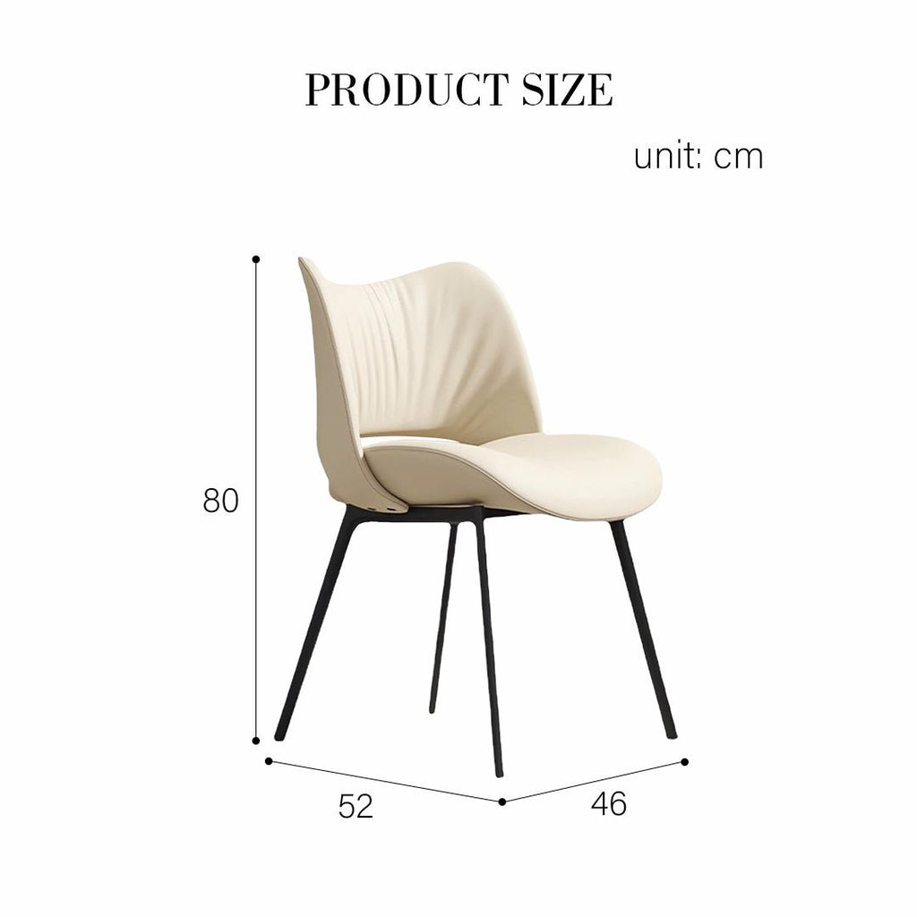 Gentry Dining Chair, Leather - Miola