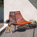 Iqbal Outdoor Lounge Chair With Footstool - Miola