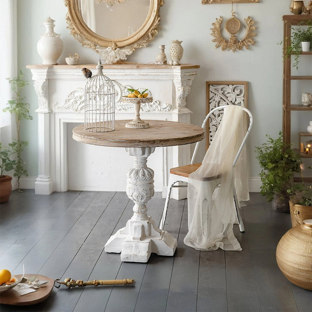 Leif Retro White Dining Table - Miola
