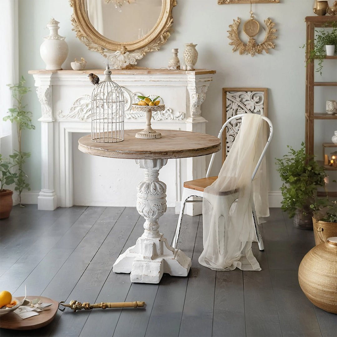 Leif Retro White Dining Table - Miola