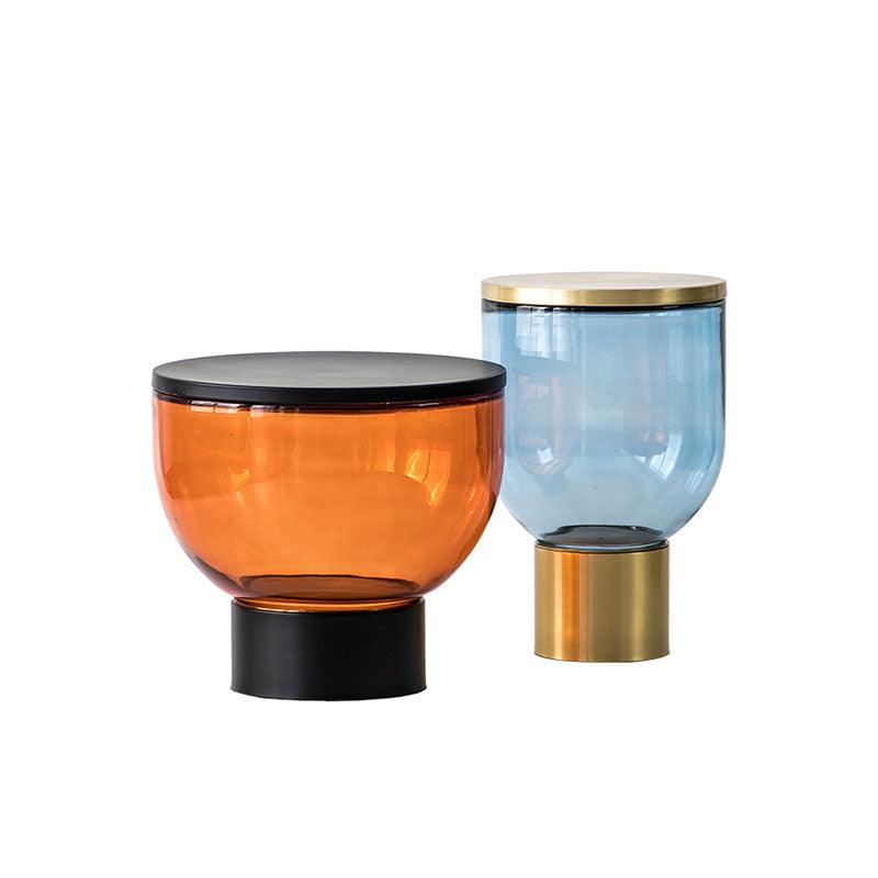 Agora Coffee Table Set, Glass - Miola