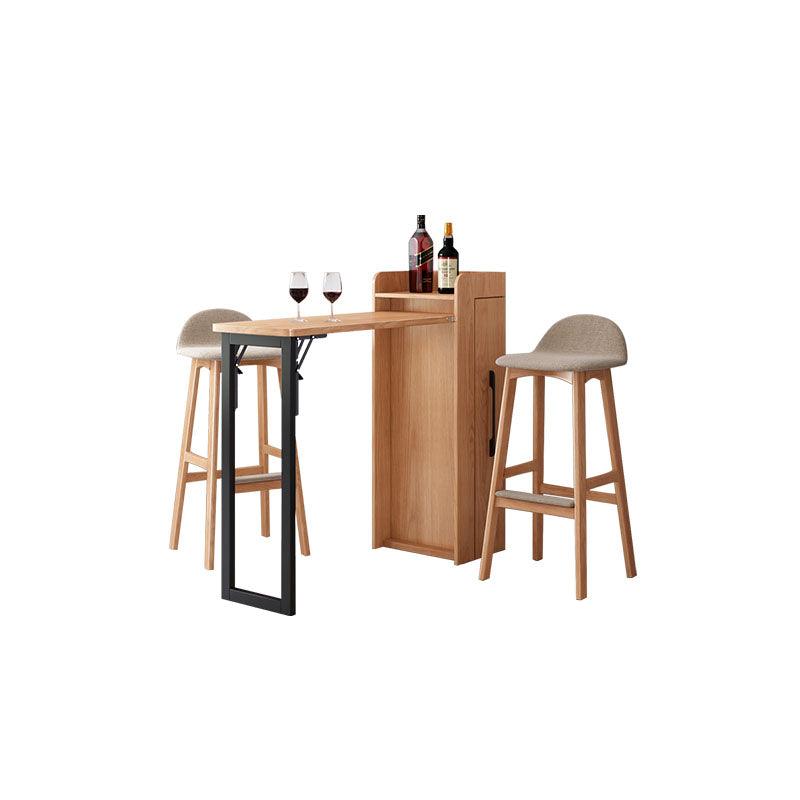 Liz Bar Table Set, Oak, Extandable - Miola