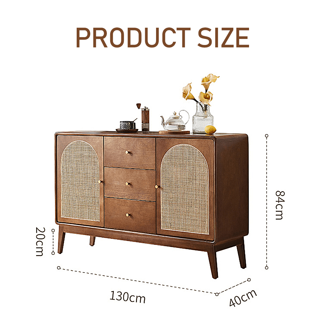 Luxander Vintage Sideboard, Walnut - Miola