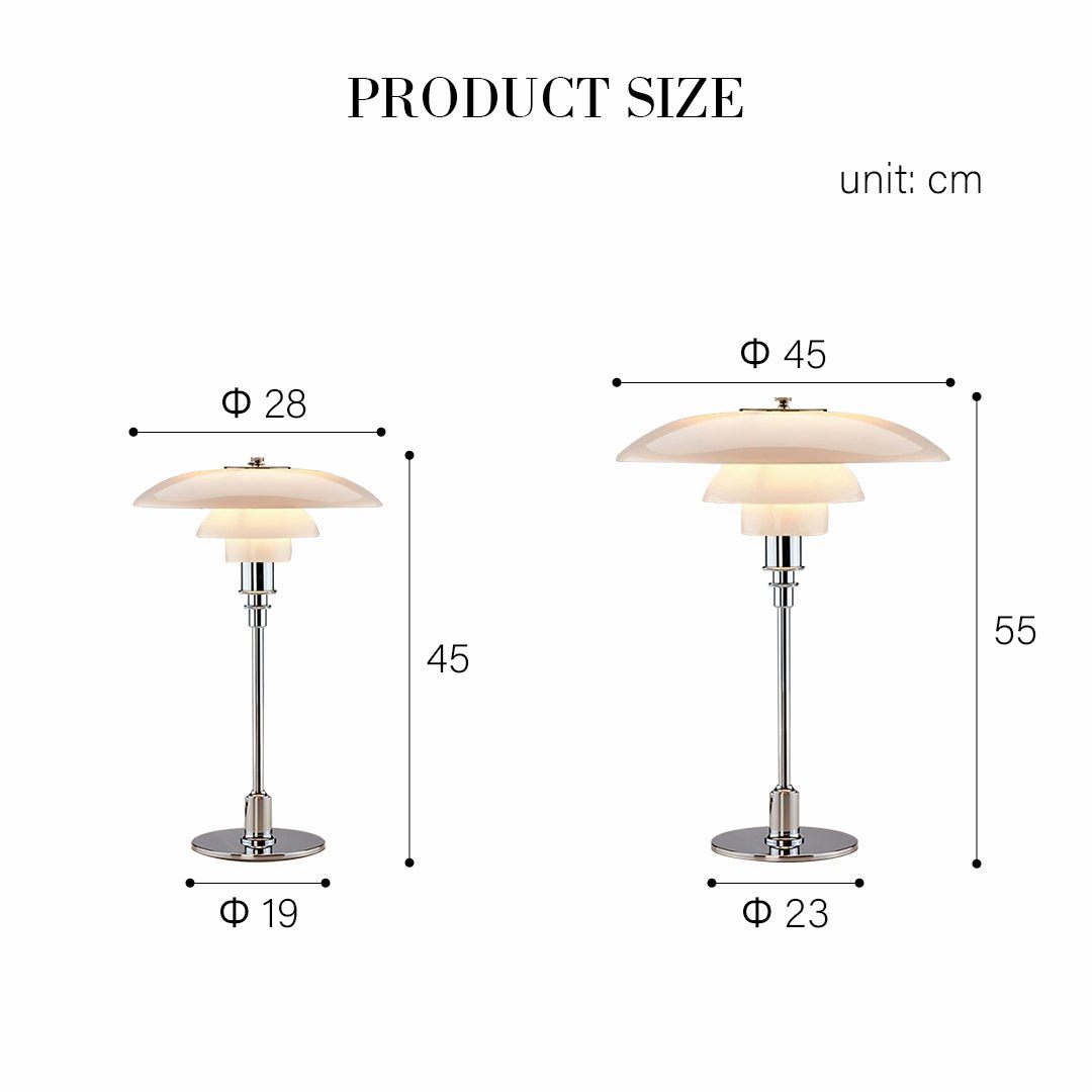 Malek Table Lamp, 2 Sizes - Miola