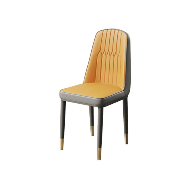 A Set of 2 Scott Dining Chairs, PU Leather - Miola