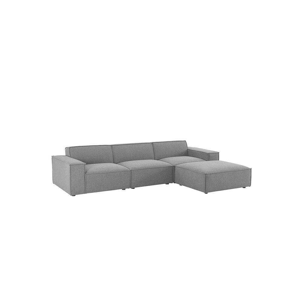 Lynnbrook Two Seater Sofa, Linen - Miola