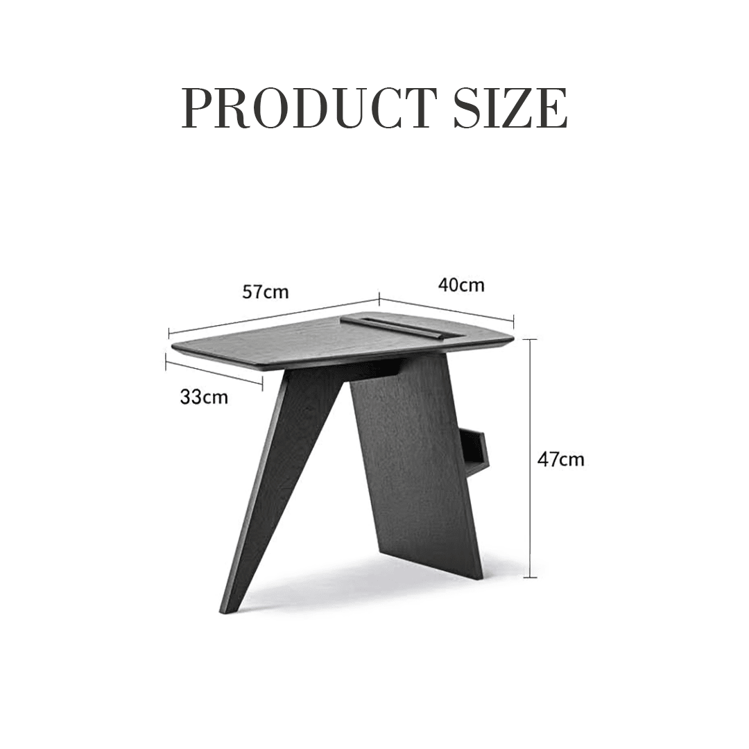 Pallas Side Table, With Magazine Rack - Miola