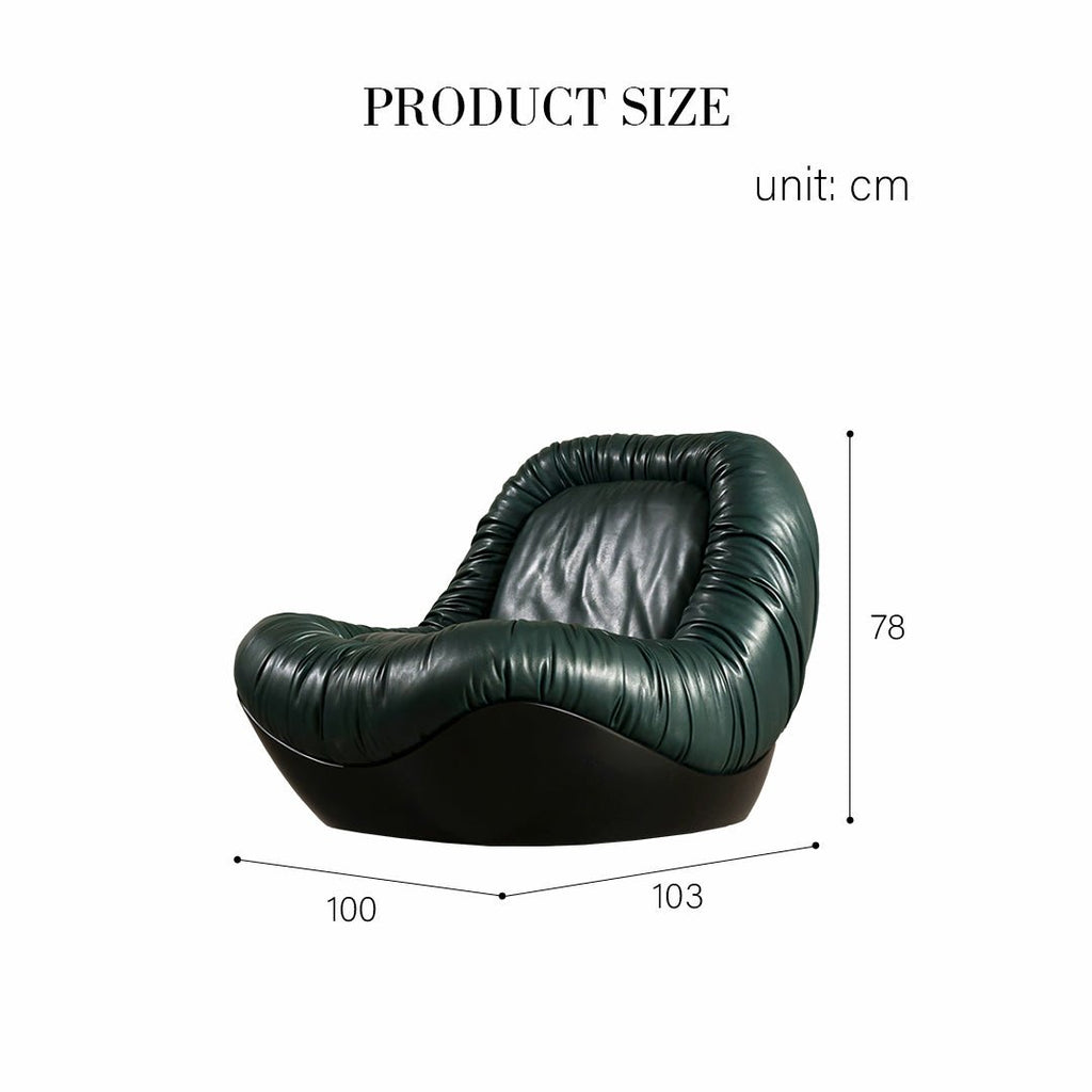 Moreau Barret Lounge Chair, Swivel Chair - Miola