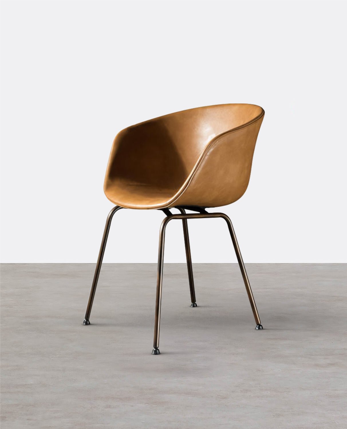 Herron Dining Chair, PU Leather - Miola