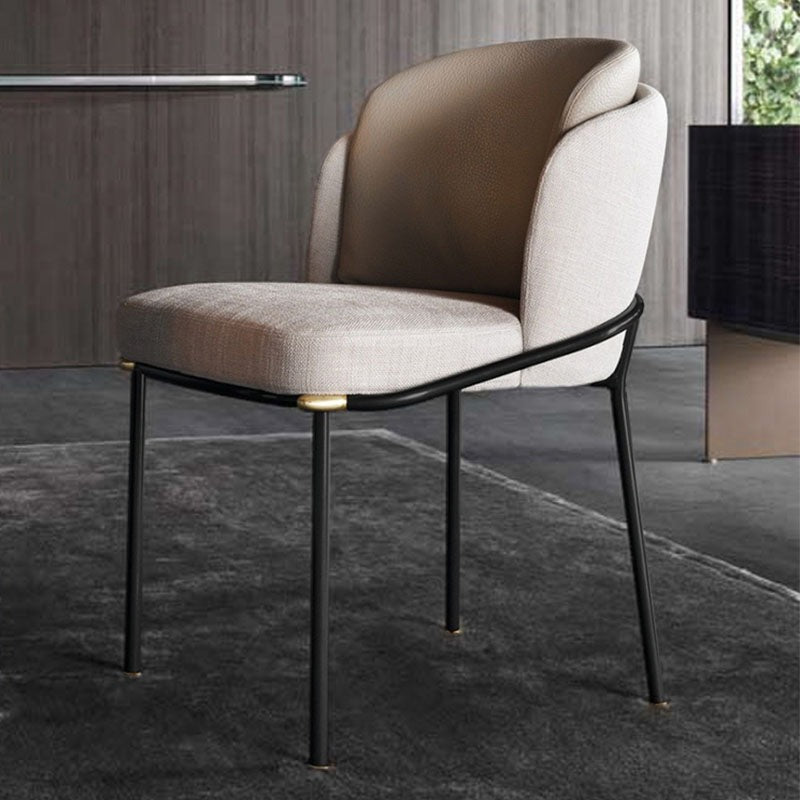 Theobald Dining Chair, Grey - Miola