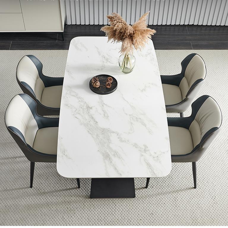 Amsterdam Dining Table, Sintered Stone - Miola