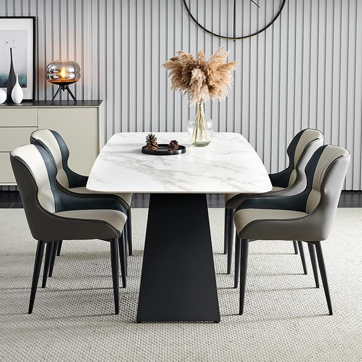 Amsterdam Dining Table, Sintered Stone - Miola