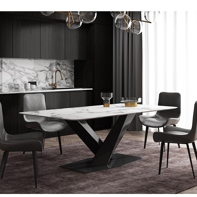 Sanders Dining Table, Sintered Stone - Miola