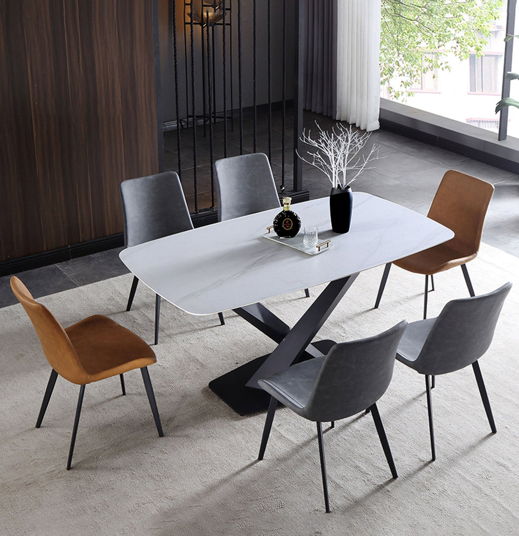 Sanders Dining Table, Sintered Stone - Miola