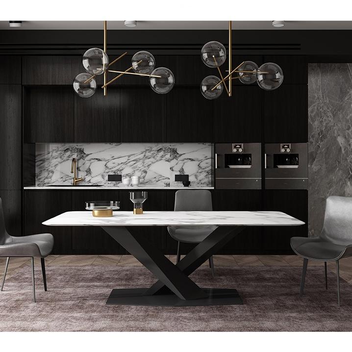 Sanders Dining Table, Sintered Stone - Miola