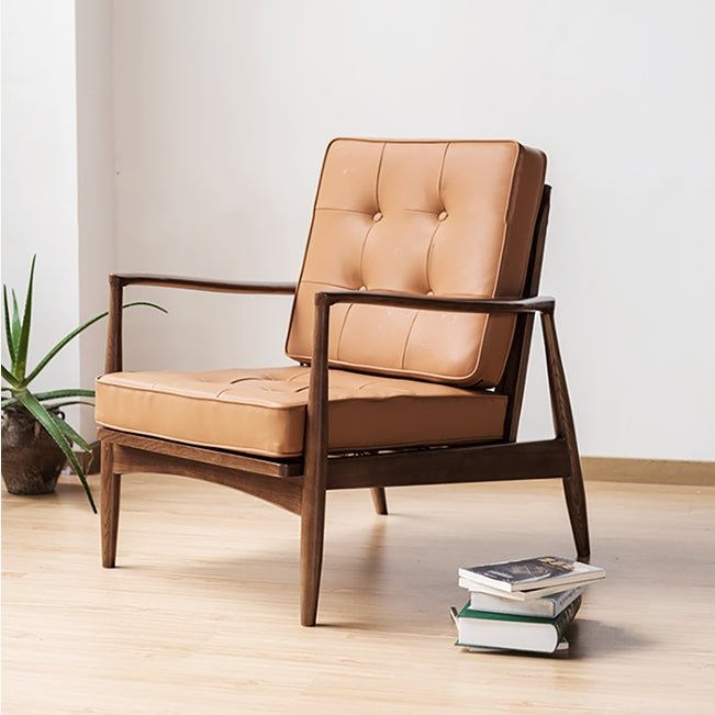 Hans CH32 Green Armchair, Solid Wood - Miola