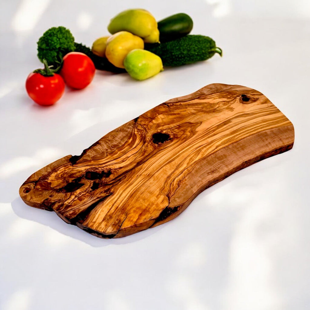 Large Handcrafted Olive Wood Charcuterie Board