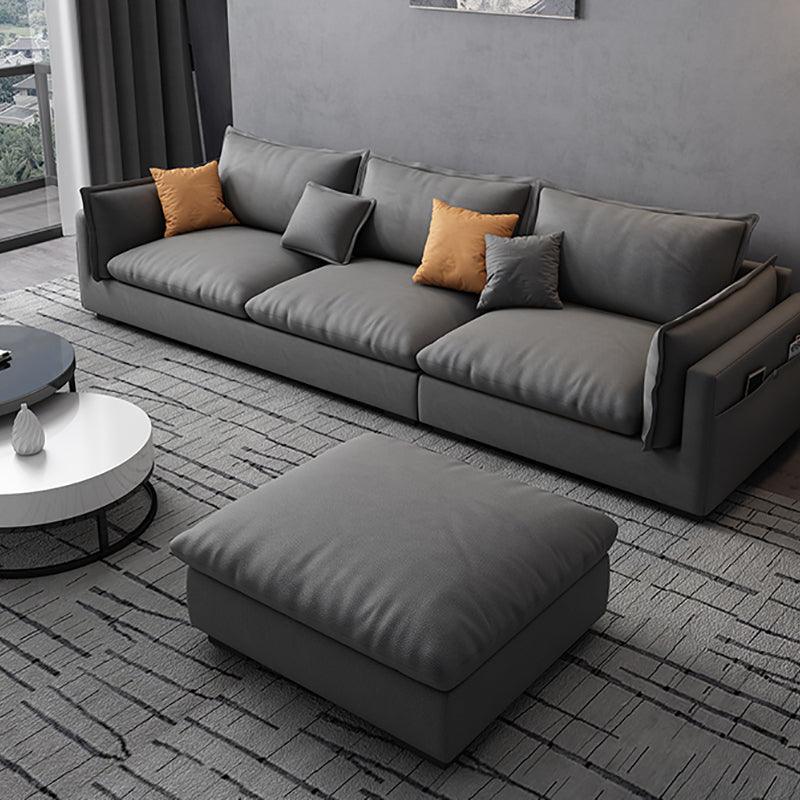 G918 Amos Three Seater Sofa Corner, Leathaire - Miola
